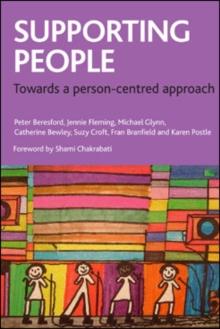 Supporting people : Towards a person-centred approach