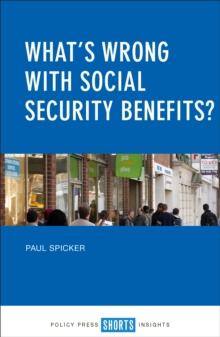 What's wrong with social security benefits?