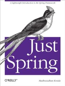 Just Spring : A Lightweight Introduction to the Spring Framework