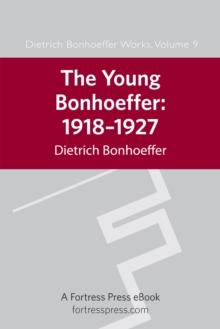 Young Bonhoeffer DBW Vol 9