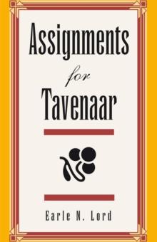 Assignments for Tavenaar