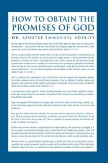 How to Obtain the Promises of God