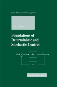 Foundations of Deterministic and Stochastic Control