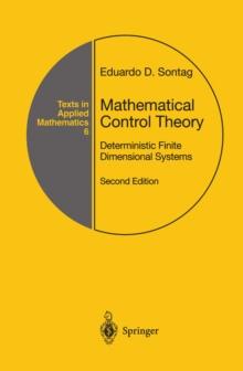 Mathematical Control Theory : Deterministic Finite Dimensional Systems