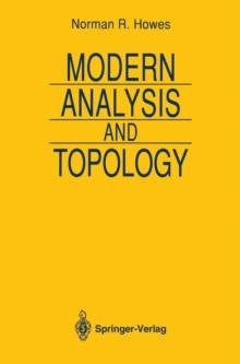 Modern Analysis and Topology