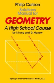 Solutions Manual for Geometry : A High School Course