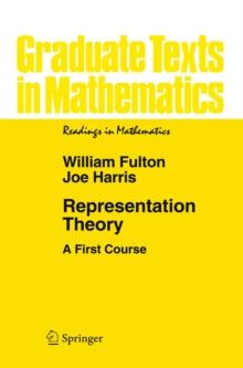 Representation Theory : A First Course