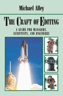 The Craft of Editing : A Guide for Managers, Scientists, and Engineers