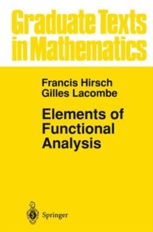 Elements of Functional Analysis