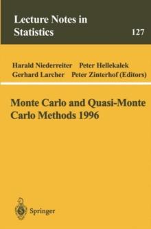 Monte Carlo and Quasi-Monte Carlo Methods 1996 : Proceedings of a Conference at the University of Salzburg, Austria, July 9-12, 1996