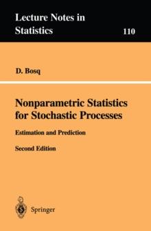 Nonparametric Statistics for Stochastic Processes : Estimation and Prediction