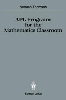 APL Programs for the Mathematics Classroom