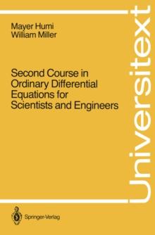 Second Course in Ordinary Differential Equations for Scientists and Engineers