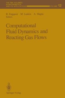 Computational Fluid Dynamics and Reacting Gas Flows