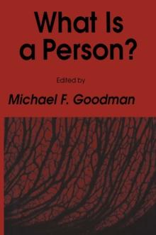 What Is a Person?