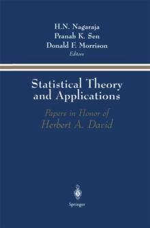 Statistical Theory and Applications : Papers in Honor of Herbert A. David