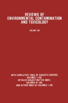 Reviews of Environmental Contamination and Toxicology : Continuation of Residue Reviews