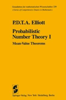 Probabilistic Number Theory I : Mean-Value Theorems