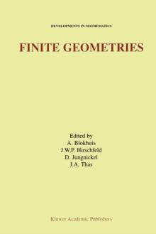 Finite Geometries : Proceedings of the Fourth Isle of Thorns Conference