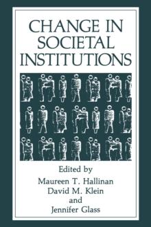 Change in Societal Institutions