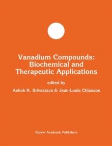 Vanadium Compounds: Biochemical and Therapeutic Applications