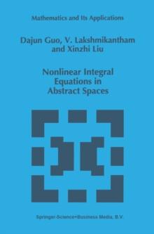 Nonlinear Integral Equations in Abstract Spaces