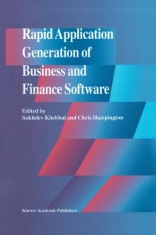 Rapid Application Generation of Business and Finance Software