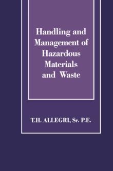 Handling and Management of Hazardous Materials and Waste