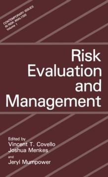 Risk Evaluation and Management