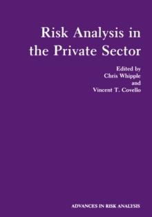 Risk Analysis in the Private Sector