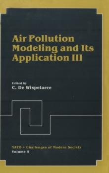 Air Pollution Modeling and Its Application III