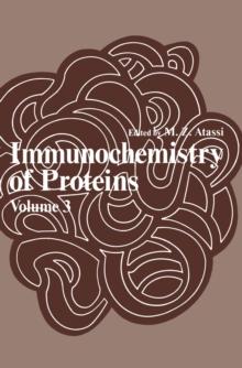 Immunochemistry of Proteins : Volume 3