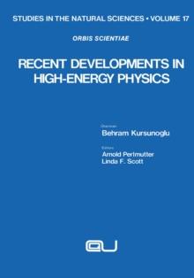 Recent Developments in High-Energy Physics