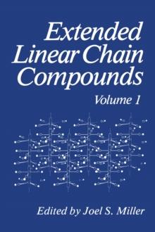 Extended Linear Chain Compounds : Volume 1