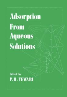 Adsorption From Aqueous Solutions