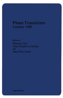 Phase Transitions Cargese 1980