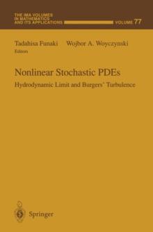 Nonlinear Stochastic PDEs : Hydrodynamic Limit and Burgers' Turbulence