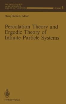 Percolation Theory and Ergodic Theory of Infinite Particle Systems