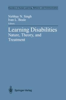 Learning Disabilities : Nature, Theory, and Treatment