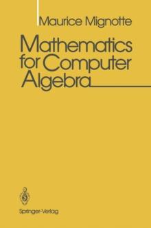 Mathematics for Computer Algebra