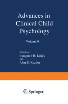 Advances in Clinical Child Psychology