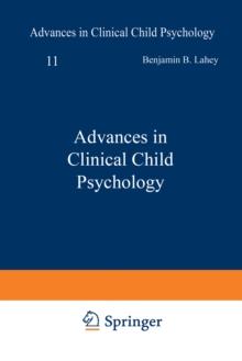 Advances in Clinical Child Psychology