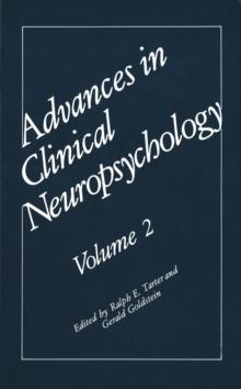 Advances in Clinical Neuropsychology : Volume 2