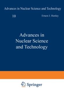 Advances in Nuclear Science and Technology