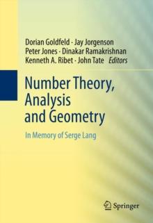 Number Theory, Analysis and Geometry : In Memory of Serge Lang