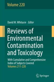 Reviews of Environmental Contamination and Toxicology