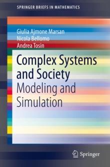 Complex Systems and Society : Modeling and Simulation