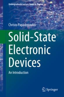 Solid-State Electronic Devices : An Introduction