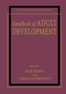 Handbook of Adult Development