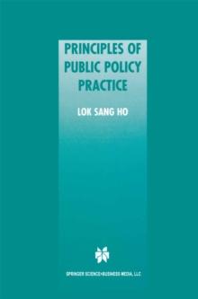 Principles of Public Policy Practice